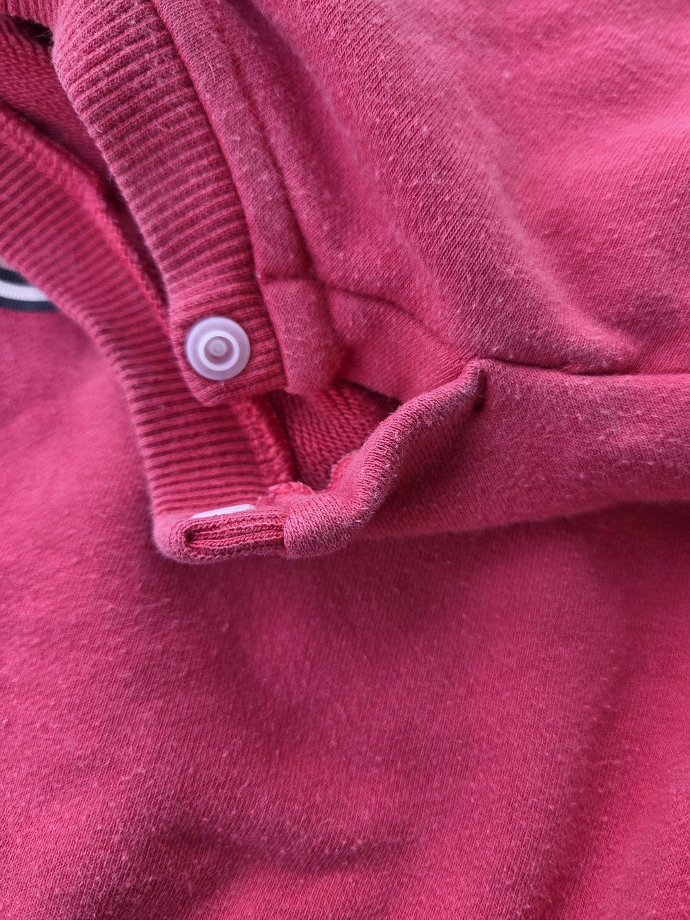 Disney Mickey Mouse Pullover Sweatshirt Pink Red Boxy Fit 2T 3T - Picture 6 of 8